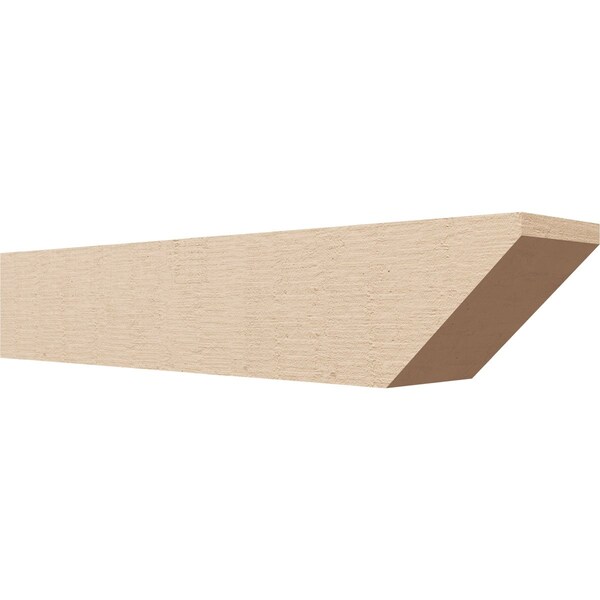 Ekena Millwork 6in. W x 6in. H x 32in. L Concord Woodgrain TimberThane Rafter Tail, Primed Tan RFTUR06X06X32CONRCPR - main